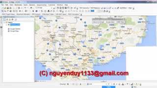 ArcGIS Thêm lớp Google MapSatellite vào ArcMap sử dụng công cụ ArcGoogle [upl. by Volnay]