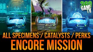 Encore All Specimen  Catalyst  Intrinsic Perk Locations Guide  Exotic Mission  Destiny 2 [upl. by Lyrehc]