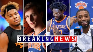 KNICKS NEWS TODAY  The Knicks Have Two Extremely Underrated Depth Pieces on Their Bench knicksnews [upl. by Yekcaj53]