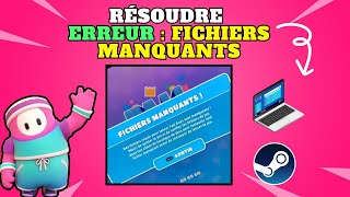 Comment régler lerreur Fall guys fichiers manquants  PC et Steam [upl. by Merridie]