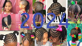 Sup Cut kids Braid Hairstyles  New Children Cornrow for Baby girl Hair Style [upl. by Uriisa]