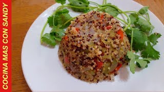 COMO PREPARAR QUINOA ALIMENTO MUY SALUDABLE [upl. by Phia]