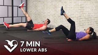 7 Min Lower Ab Workout for Women amp Men  7 Minute Lower Abs Belly Fat Workout [upl. by Germin499]