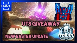 New EASTER Update EGG Island Gameplay Toilet Tower Defense  Roblox [upl. by Enilehcim]