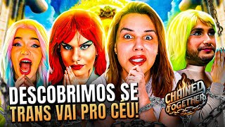 TRANS VAI pro CÉU O FINAL do jogo SURPREENDEU 👿  Chained Together 4 [upl. by Leugar]