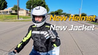 Riding With A New Helmet AND A New Jacket  Cruisemans Motovlogs [upl. by Karl989]