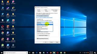 how to fix a compatibility mode for a application in windows 10 [upl. by Buchalter230]