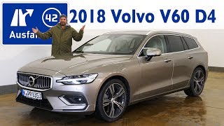 2018 Volvo V60 D4 Inscription  Kaufberatung Test Review [upl. by Erdnad]