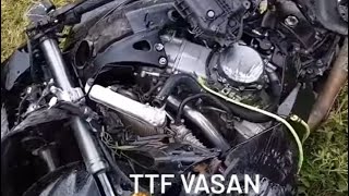 Ttf vasan bike accident😰 ttf ttfbike accidentnews [upl. by Haik]