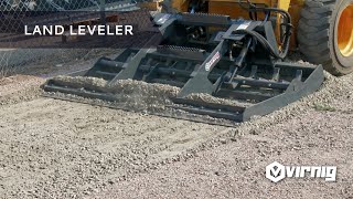 Land Leveler with Scarifier  Skid Steer Attachment [upl. by Pat]