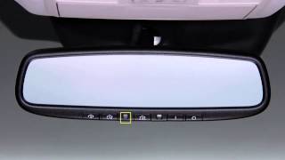 Mazda6 — Auto Dimming Mirror and HomeLink  Mazda USA [upl. by Dhaf]