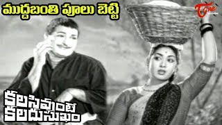 NTR Old Songs  Kalasi Vunte Kaladu Sukham  Mudda Banthi Poolu Song NTR Savitri Old Telugu Songs [upl. by Stovall908]