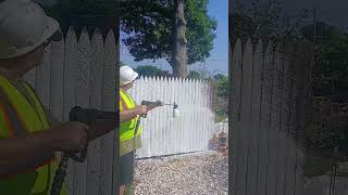 Pretreating with a foam cannon satisfyingpressurewashing foamcannon [upl. by Jacie]