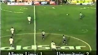 ALIANZA LIMA 6  Universitario 3 20051995 Campeonato Descentralizado 0307 [upl. by Loise]