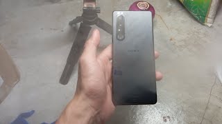 unboxing Sony Xperia 1 iiismartphone [upl. by Atinrahs]