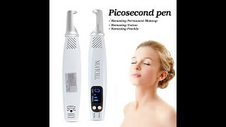 Neatcell Picosecond Laser Pen Tattoo Scar Mole Removal Pen Instructions and Review [upl. by Naitsirhk578]