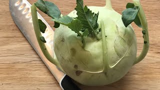 Easy KOHLRABI stirfry recipe [upl. by Styles]