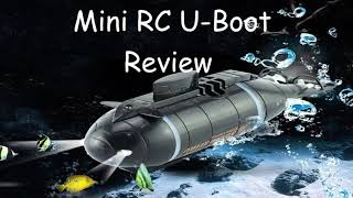 Vorstellung Mini RC UBoot Test  Submarine Review  NEUE VERSION [upl. by Graves]