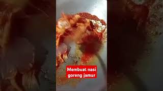 caramembuat nasi goreng jamur tiram kulinerjamurtirampetanijamur [upl. by Dnartreb]