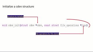 Linux device driver lecture 17  Char driver implementation [upl. by Egroej637]