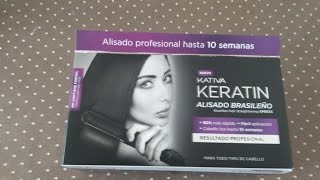 todo lo que necesitas saber para hacerte un alisado brasileño con el kit kativa express [upl. by Llednov316]