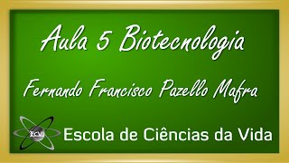 Biotecnologia Aula 5  Extração e purificação do DNA  teoria [upl. by Nwahsed353]