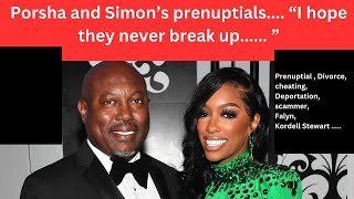 PORSHA Williams and Simon Guobadias DivorcePrenuptial agreement RHOAFalynn Pina amp Kordell Stewart [upl. by Genie976]