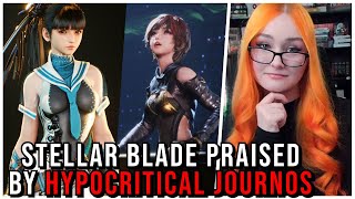 Stellar Blade Praised By DESPERATE Journos Who Have Hypocritically Attacked Fanservice For YEARS [upl. by Secundas]