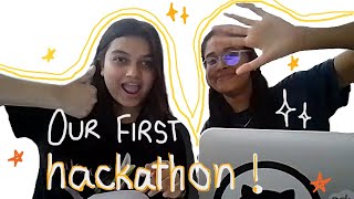 OUR FIRST HACKATHON [upl. by Missak]