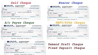 चेक कैसे भरें I How to fill cheque I Self Cheque I Bearer Cheque I ChequeI Cheque kaise bharE [upl. by Durston]