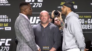 ANTHONY JOSHUA VS FRANCIS NGANNOU LAUNCH PRESS CONFERENCE LIVESTREAM [upl. by Zurn758]