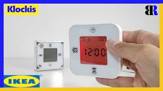 IKEA Klockis Clockthermometeralarmtimer  Unboxing  Test [upl. by Fransis]