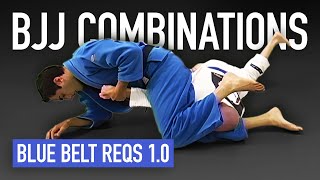 Blue Belt Jujutsu Combinations [upl. by Sylvie]