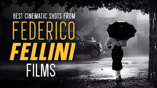 The MOST BEAUTIFUL SHOTS of FEDERICO FELLINI Movies [upl. by Sivie]