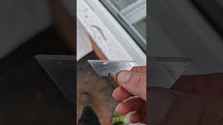 Window Cleaning Hack for Paint Removal [upl. by Ydisac782]