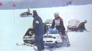 1971 Eastern Snowmobile Race Worthington MA [upl. by Anikas]