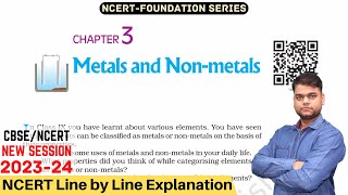 Metals and Non Metals  Class 10 Science Chapter 3 Full Chapter [upl. by Eanore]