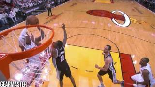 2013 NBA Finals  San Antonio vs Miami  Game 6 Best Plays [upl. by Shir907]