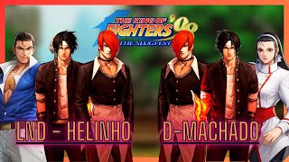 FightCade 2 The King of Fighters 98  ▶ LND  Helinho 🇧🇷 VS DMACHADO 🇧🇷  🔥Top Players🔥 FT10 [upl. by Roydd385]