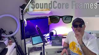 SoundCore Frames  lunettes de soleil connectées accessibles iOS Android lunettes bluetooth 50 [upl. by Campney]