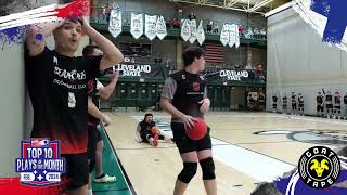 College Dodgeball Top 10 Plays of February 2024 presented by Goat Tape [upl. by Cornell334]