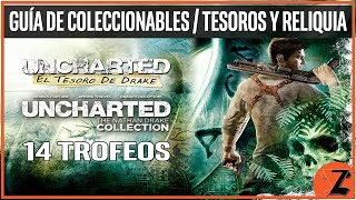 Uncharted 2 El Reino de los Ladrones  Guía de Coleccionables Tesoros y Reliquia [upl. by Anom]