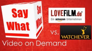 LOVEFILM vs WATCHEVER  Video on Demand im Vergleich [upl. by Niram]