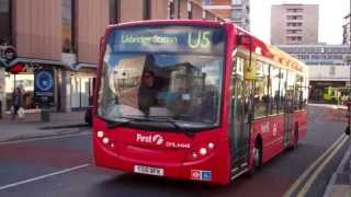 First London Route U5 DML44148 YX10BFK Enviro200 Dart [upl. by Solorac]