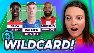 WILDCARD ACTIVE  MY FPL GAMEWEEK 6 TEAM  FANTASY PREMIER LEAGUE 202425 [upl. by Amled824]