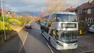 edited Full journey on Nottingham City Transport 635 on the Bridgford Bus 6 to City Loop [upl. by Wilma934]