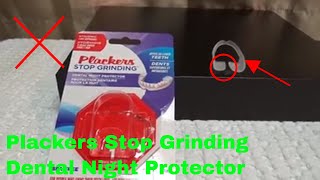 ✅ How To Use Plackers Stop Grinding Dental Night Protector Review [upl. by Navonoj]