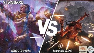 Boros Convoke VS Red Deck Wins MTG Standard [upl. by Schofield]