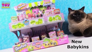 Shopkins Family Mini Packs All NEW Blind Bag  Babykins Toy Review  PSToyReviews [upl. by Helsa]