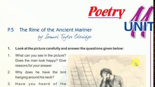 The Rime of the Ancient Mariner Part 3 Poem explanation word meanings poetic devices [upl. by Pleasant]